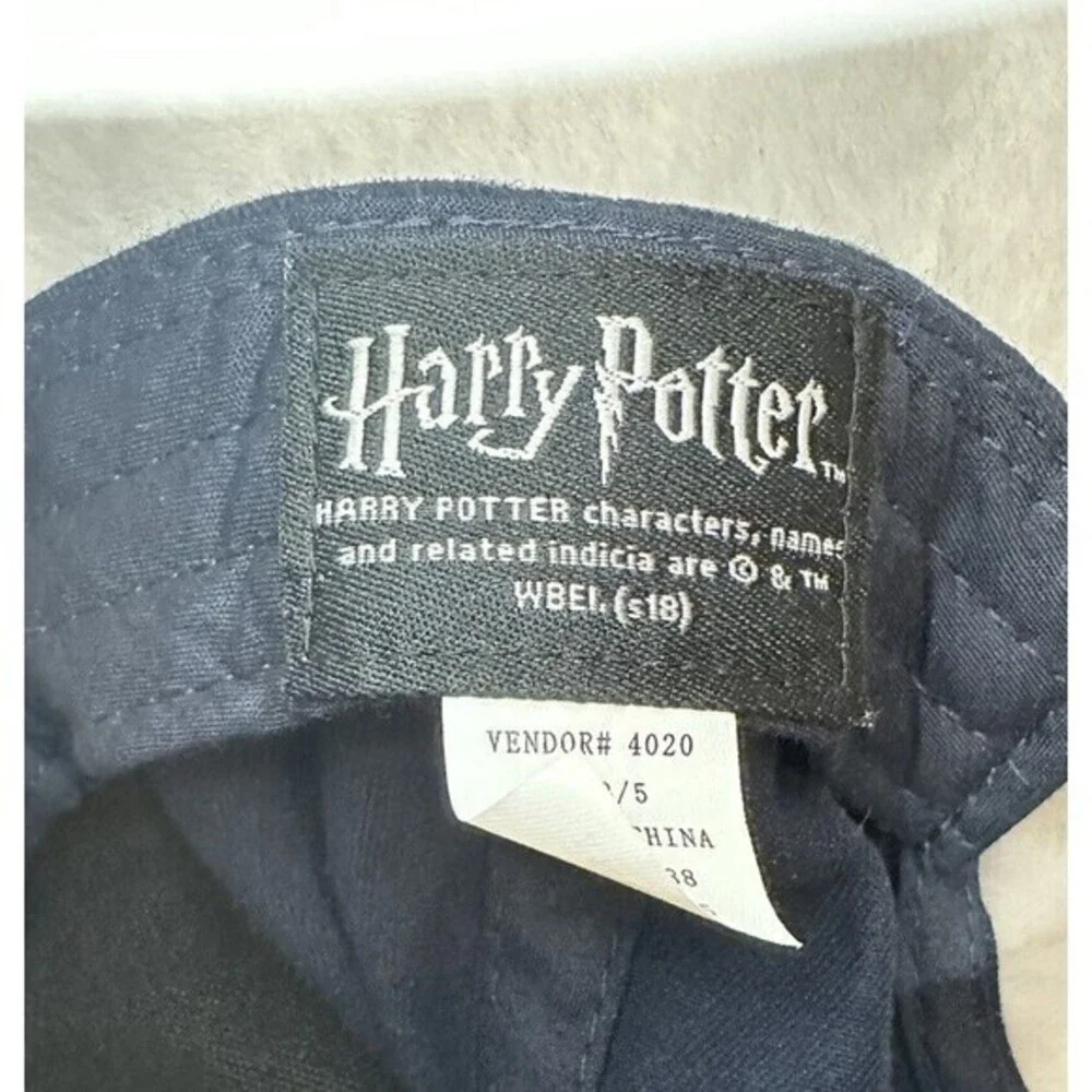 Hogwarts Harry Potter Navy Blue  FlexFit‎ Baseball Cap-youth
